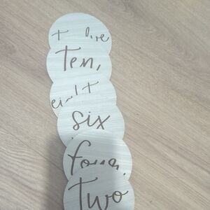 Baby Month Circle Signs